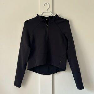 LULULEMON quarter-zip up stretch sweatshirt for running (size 6)